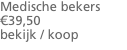 Medische bekers